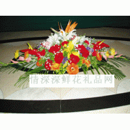商务鲜花,圆满成功