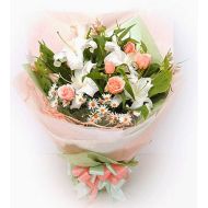 中秋节鲜花,节日快乐